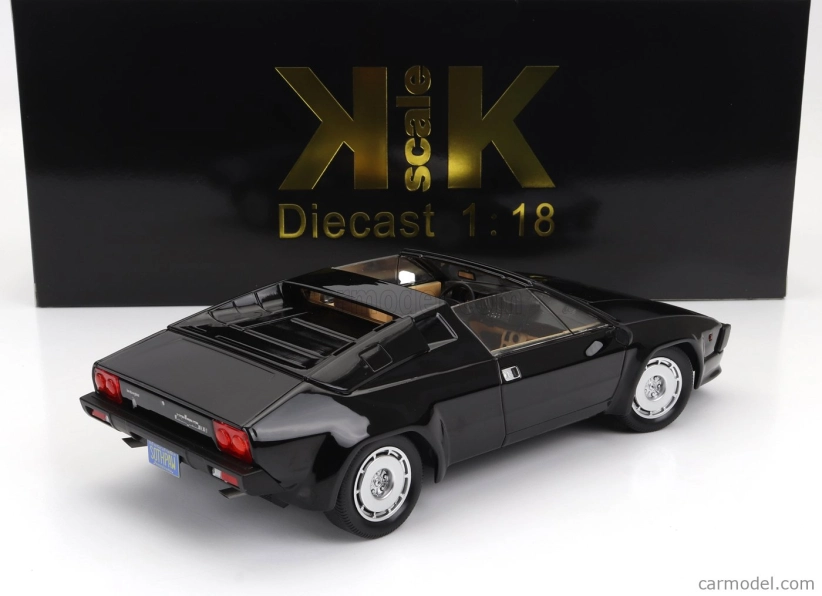 Lamborghini Jalpa 3500 1982 v mierke 1:18 čierna