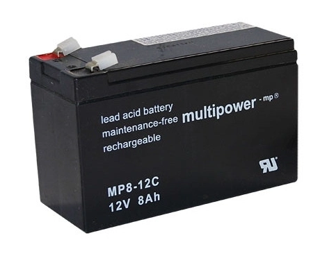 Pb akumulátor MULTIPOWER 12V/8,0Ah