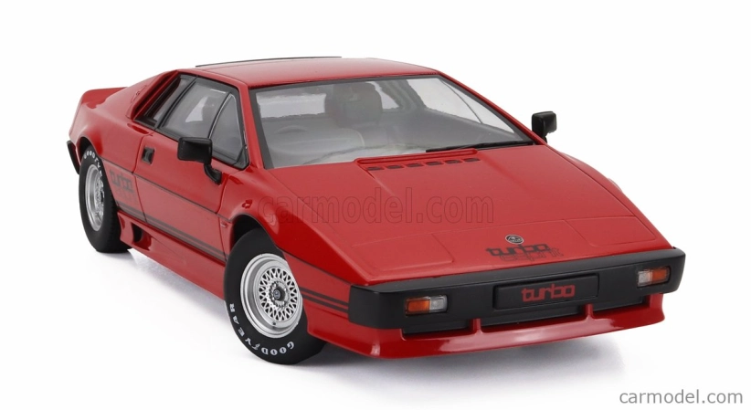 Lotus Esprit Turbo 1981 v mierke 1:18 červený čierny