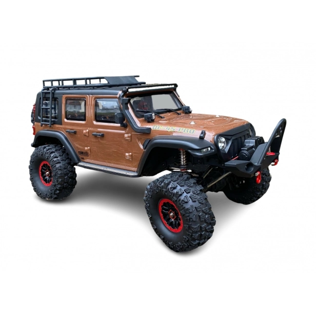 RC auto DF-4S PRO Crawler 313mm 1:10, hnědá