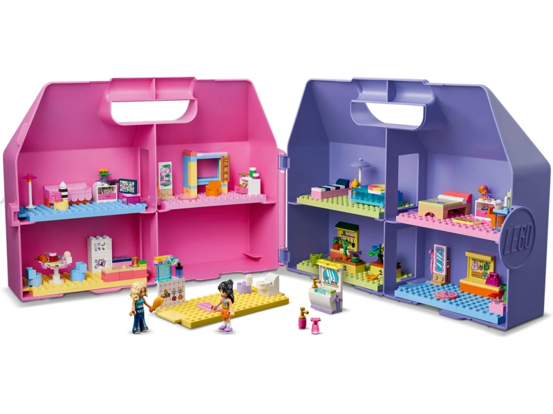 LEGO Friends - Kreativní kufřík a domek pro panenky