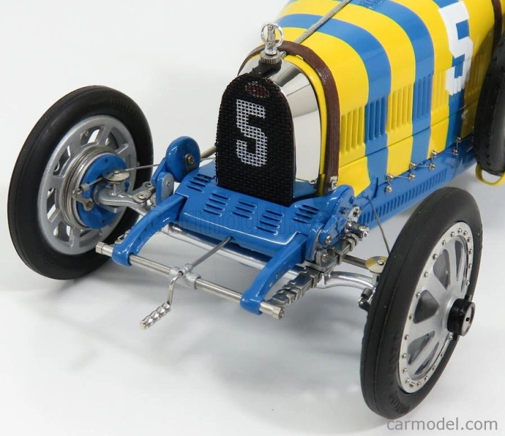 Cmc Bugatti T35 Suede N 5 Nation Coulor Project Švédsko 1924 1:18 žlto-modrá