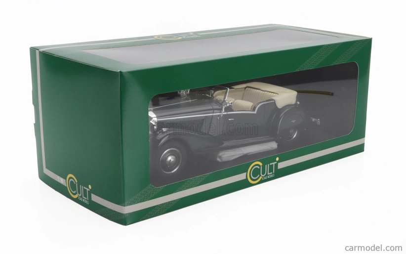 Cult-scale models Bentley 4.25l Vanden Plas Tourer Cabriolet Open 1938 1:18 Zelená