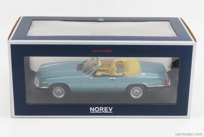 Norev Jaguar Xj-s Cabriolet 1988 1:18 Svetlo modrá