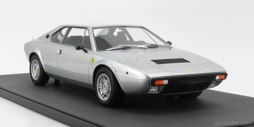 Topmarques Ferrari Dino 308 Gt4 Coupe 1973 1:12 Strieborná