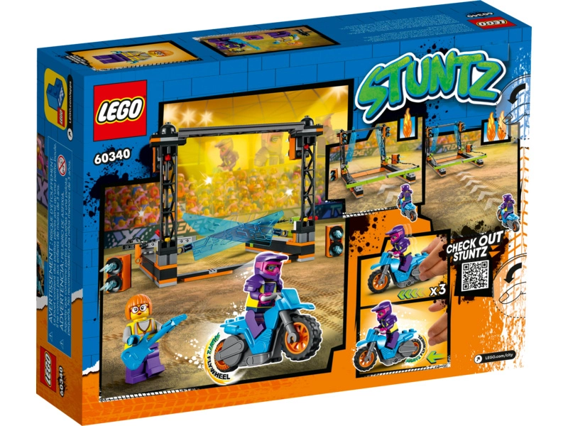 LEGO City - Kaskadérska výzva s čepeľami