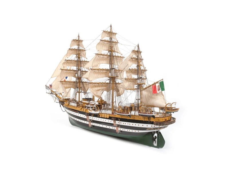 OCCRE Amerigo Vespucci 1:100 + plachty Kit