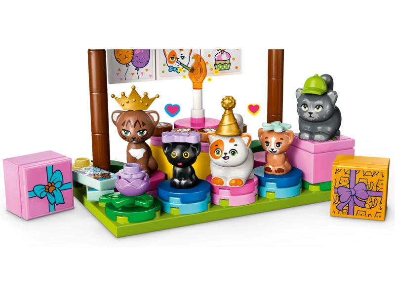 LEGO Friends - Mačacia narodeninová párty a domček na strome