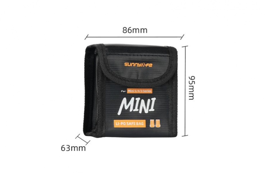 DJI Mini 5 Pro - Ohnivzdorná taška na baterii pro DJI Mini 5 Pro (2 baterie)