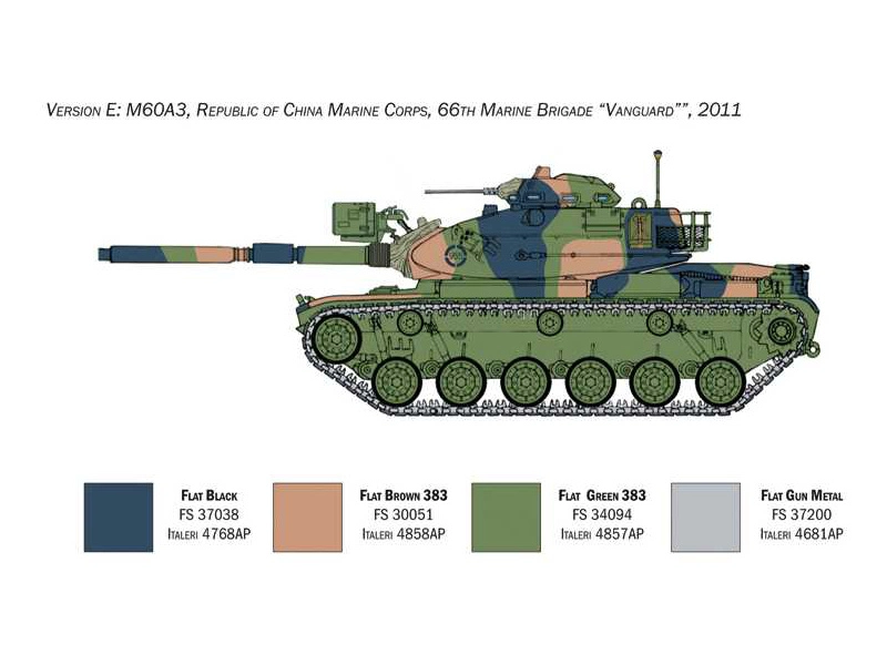Italeri M60A3 (1:35)