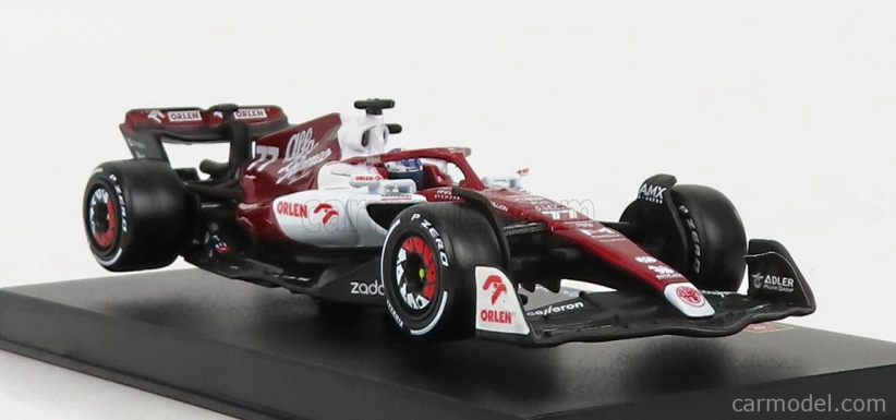 Bburago Alfa romeo F1 C42 Team Orlen Racing N 77 1:43, červená