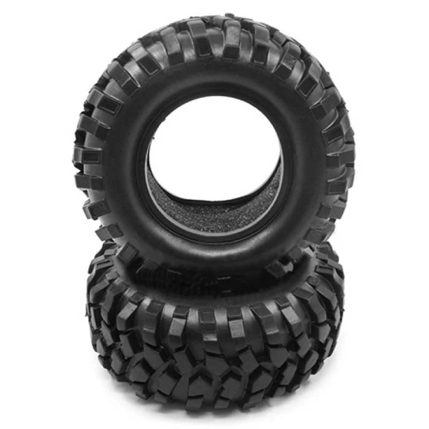 Pneumatiky pre pásové vozidlá 1,9" All Terrain 95x38,5mm s vložkou pre RC Crawler (2 ks)