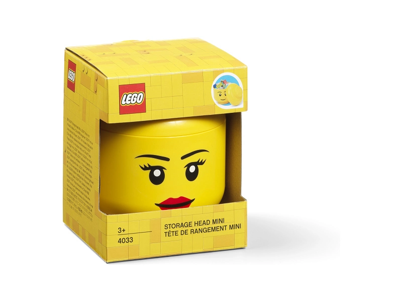 LEGO úložná hlava mini – tekvica