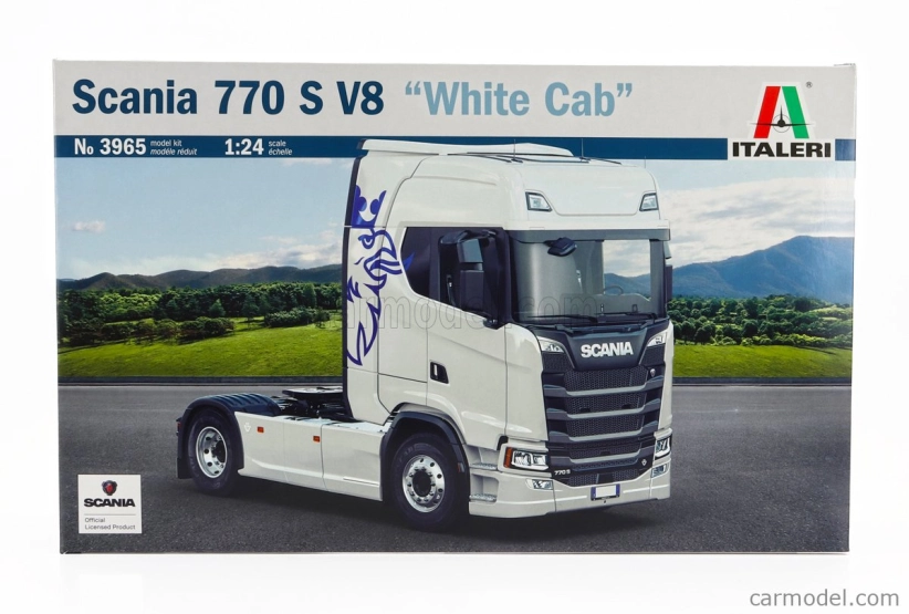 Italeri Scania S770 V8 Tractor Truck 2-assi 2021 1:24 /