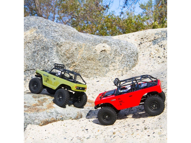 RC auto Axial SCX24 Deadbolt 1:24 4WD RTR, zelené
