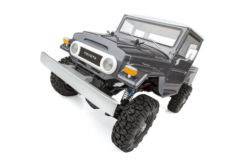 CR12 Toyota FJ45 Pick-Up, RTR, sivá karoséria