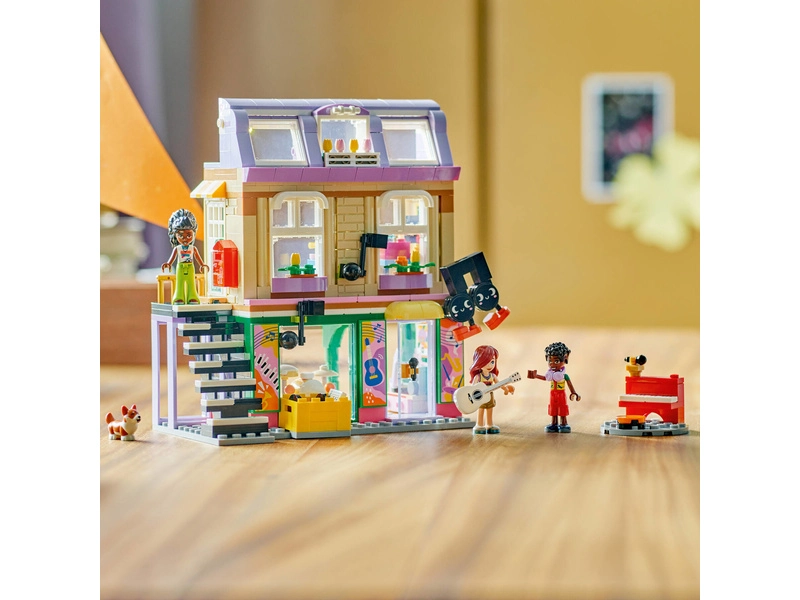 LEGO Friends - Hudobný obchod a byt