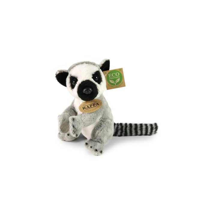 Rappa Plyšový lemur sediaci 15 cm ECO-FRIENDLY