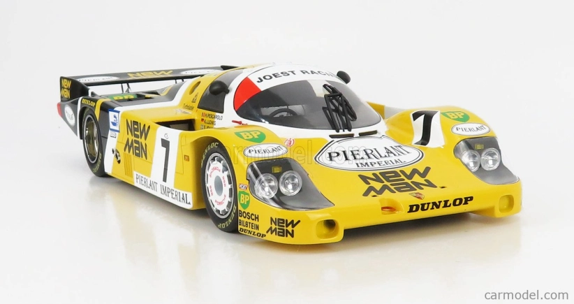 Cmr Porsche 956l Turbo Team Newman Joest Racing N 7 Winner 24h Le Mans 1984 K.ludwig - H.pescarolo - S.johansson 1:12 Žlutá Černá