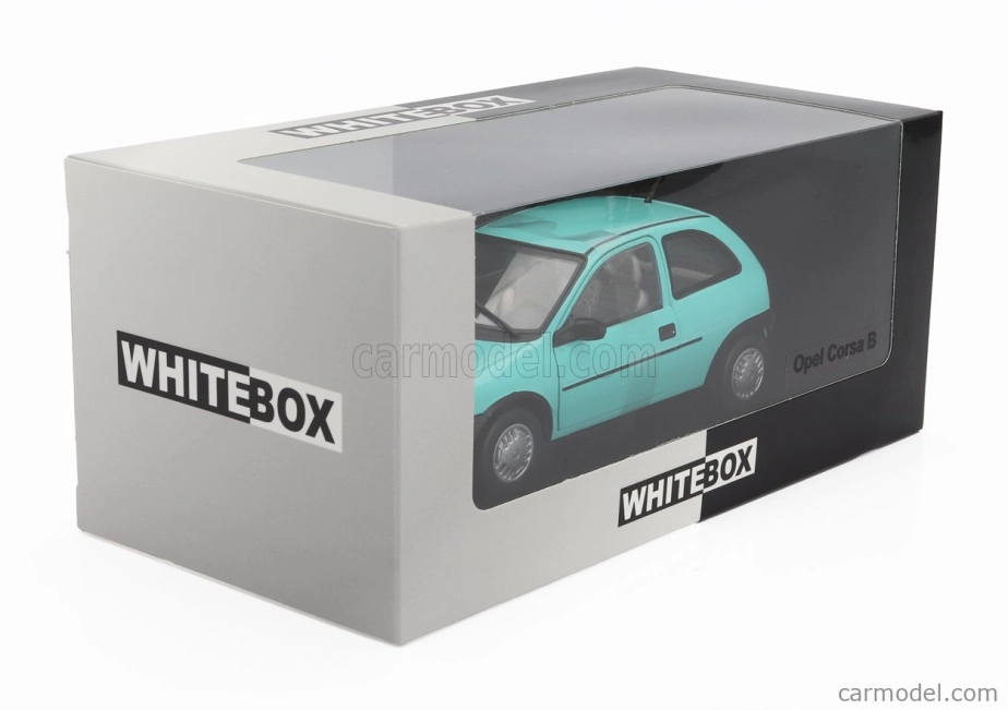 Whitebox Opel Corsa B 1993 1:24 tyrkysová