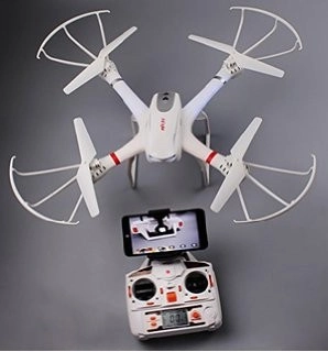 Dron MJX X101 FPV s kamerou C4018 v ALU kufru