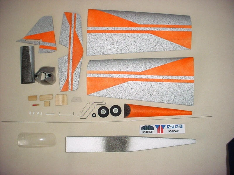 Zlin Z-50 LS EPP biely (Splash.)