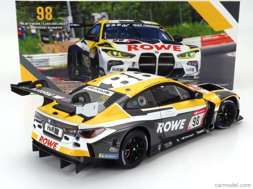 Minichamps BMW 4-series M4 Gt3 Team Rowe Racing N 98 1:18
