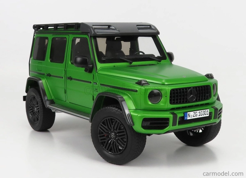 Nzg Mercedes benz G-class 4x4² 2022 1:12 Peklo Magno Green Met