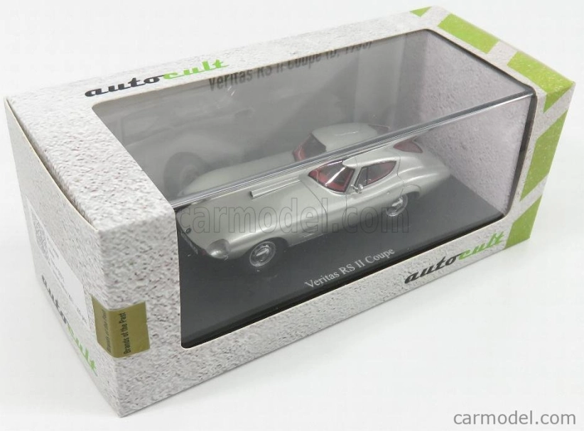 Autocult Veritas Rs-ii Coupe Nemecko 1964 1:43 Strieborná