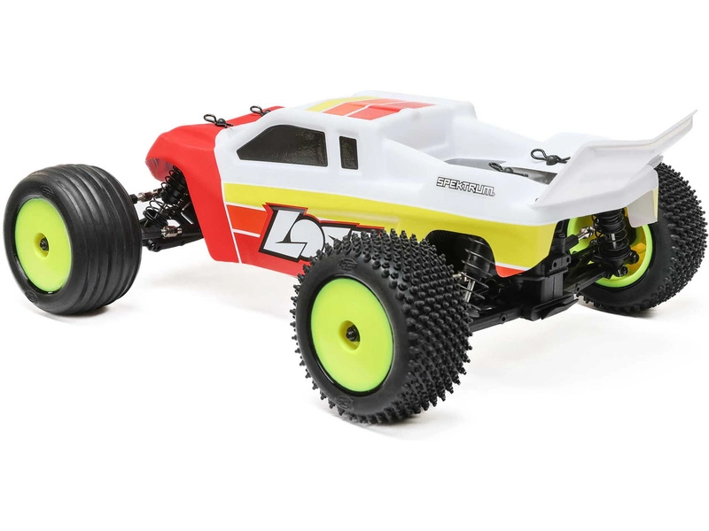 RC auto Losi Mini-T 2.0 V2 Brushless 1:18 RTR, modré