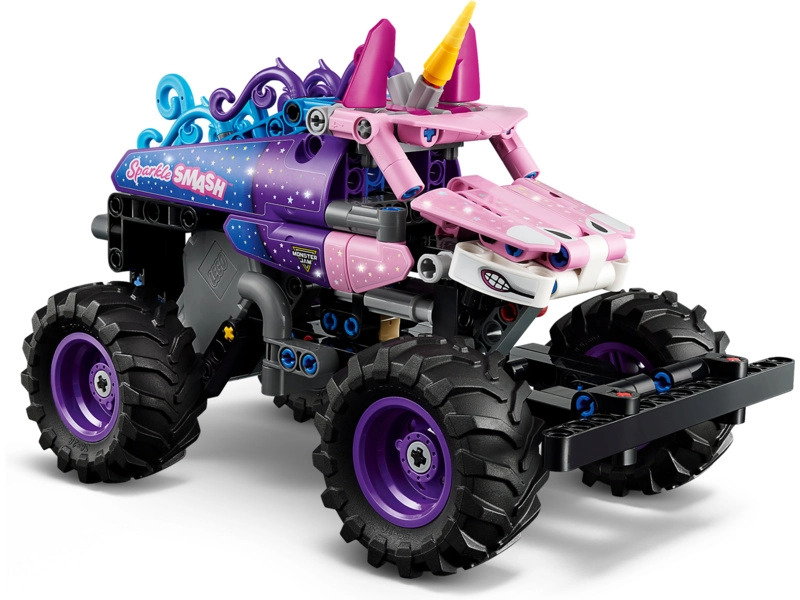 LEGO Technic - Monster Jam™ Sparkle Smash™ s naťahovacím motorom