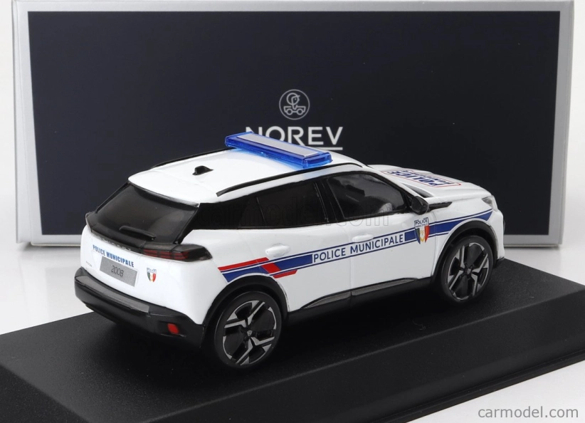 Norev Peugeot 2008 Police Municipale 2024 1:43 Biela