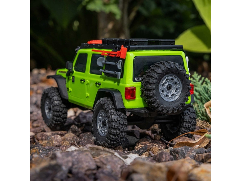 Axial SCX30 Jeep Wrangler JLU 4WD 1:30 RTR zelený