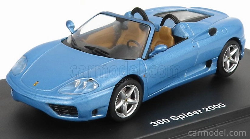 Edicola Ferrari 360 Spider 2000 1:43 Light Blue Met