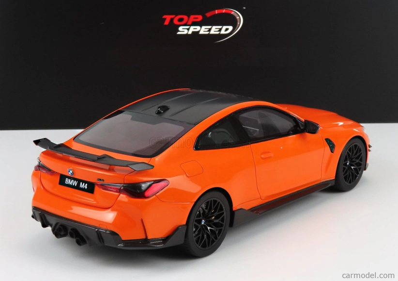 Truescale BMW radu 4 M4 M-performance (g82) 2021 1:18 oranžová