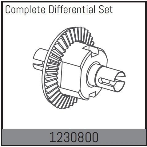 1230800 - Differential front/rear