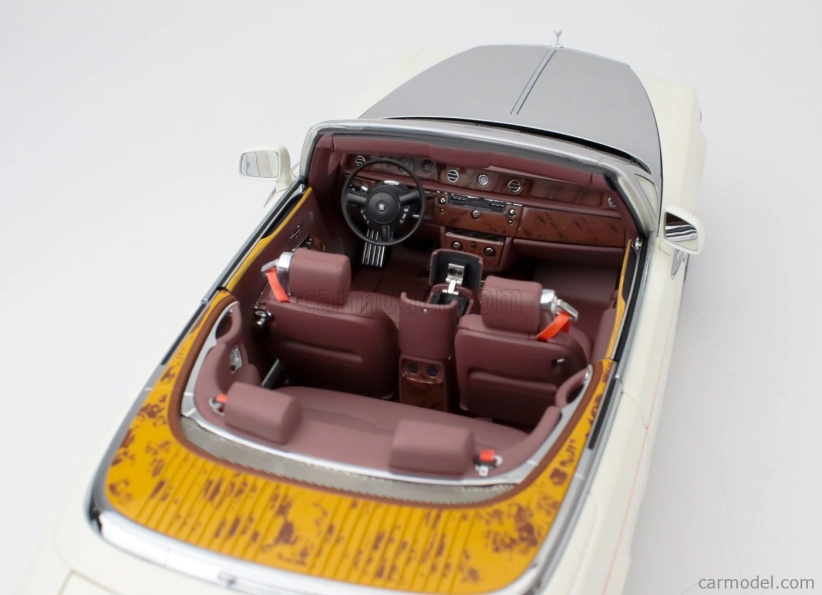Kyosho Rolls royce Phantom Drophead Cabriolet 2-dverový 2013 1:18 Anglicky White