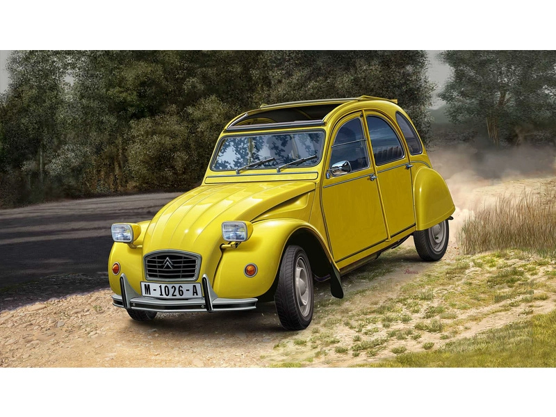 Revell Citroen 2 CV – Len pre tvoje oči (1:24) (darčeková súprava)
