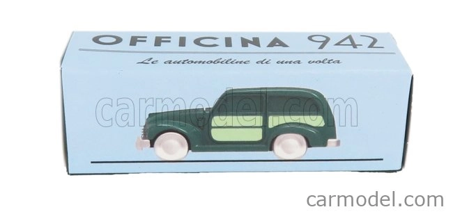 Officina-942 Fiat 500c Belvedere 1951 1:76 Zelená