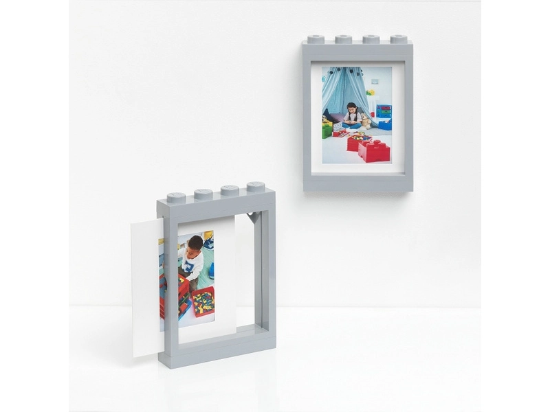 LEGO fotorámček biely