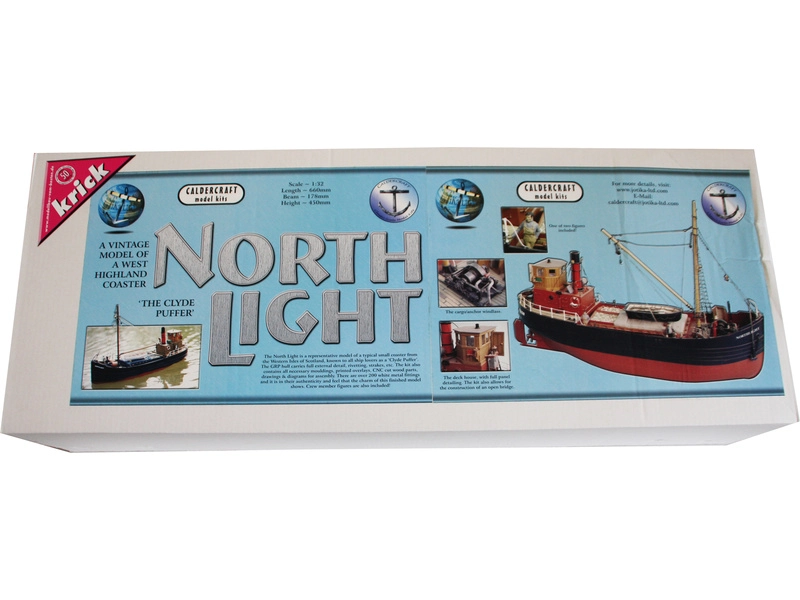RC stavebnice Caldercraft North Light 1:32 kit