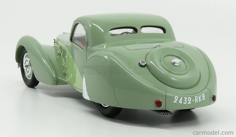 Modely v mierke Matrix Bugatti T57c Atalante 1937 1:18 Zelená
