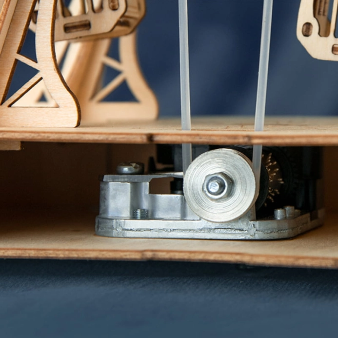 RoboTime 3D skládačka hrací skříňky Ruské kolo
