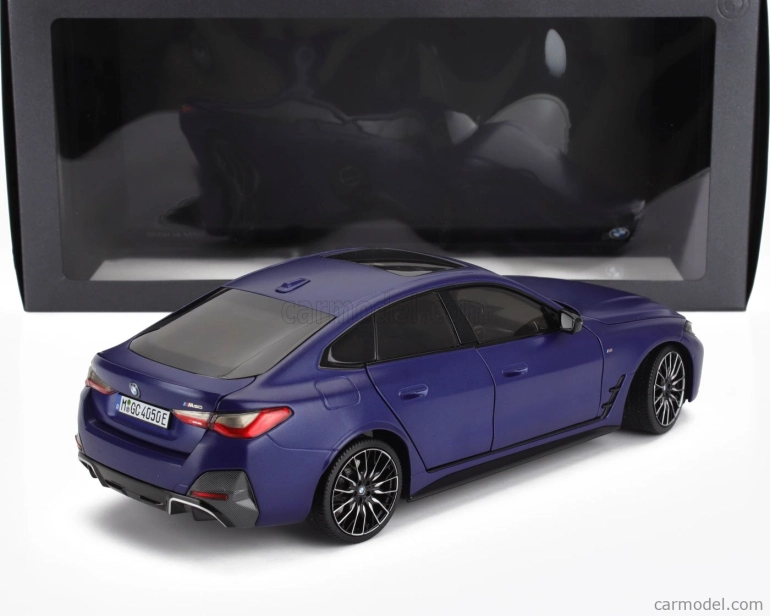 Minichamps BMW radu 4 I4 M50 (g26) 2022 1:18 Matt Blue
