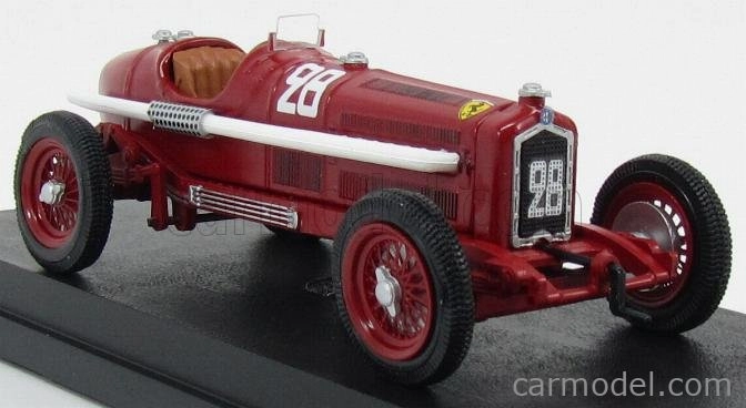 Rio-models Alfa romeo F1 P3 N 28 Winner Nizza Gp 1934 A.varzi 1:43 Červená