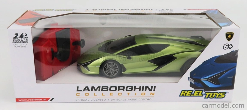 Re-el toys Lamborghini Sian Fkp 37 Hybrid 2020 1:24 Ligh Green Met