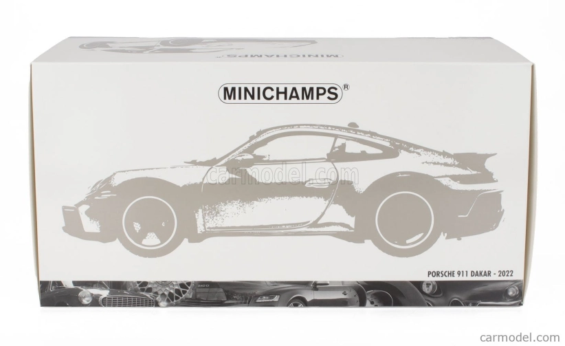 Minichamps Porsche 911 992 Dakar Coupe 2022 1:18 Green Met