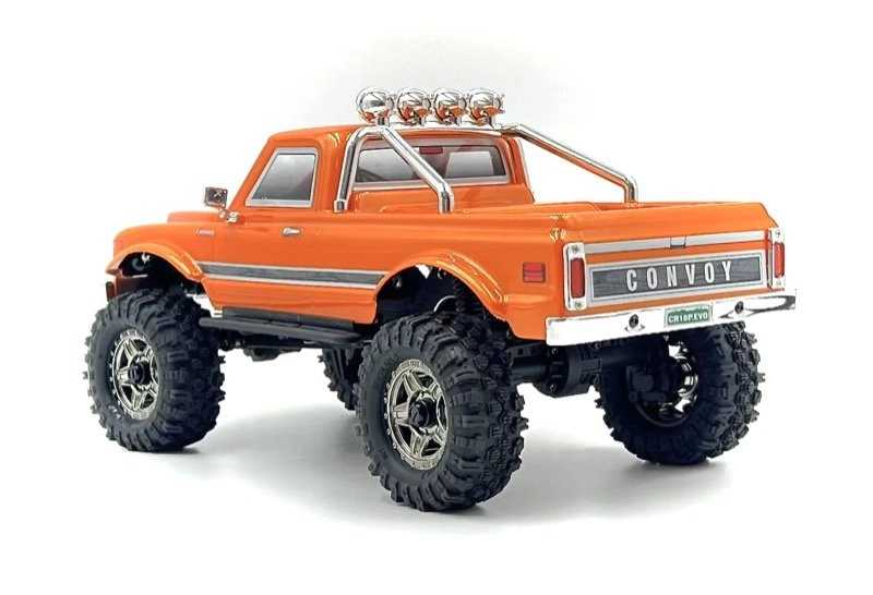 Mini Crawler Hobby Plus / Absima CR-18P EVO-V2 Convoy 1:18 RTR - oranžový