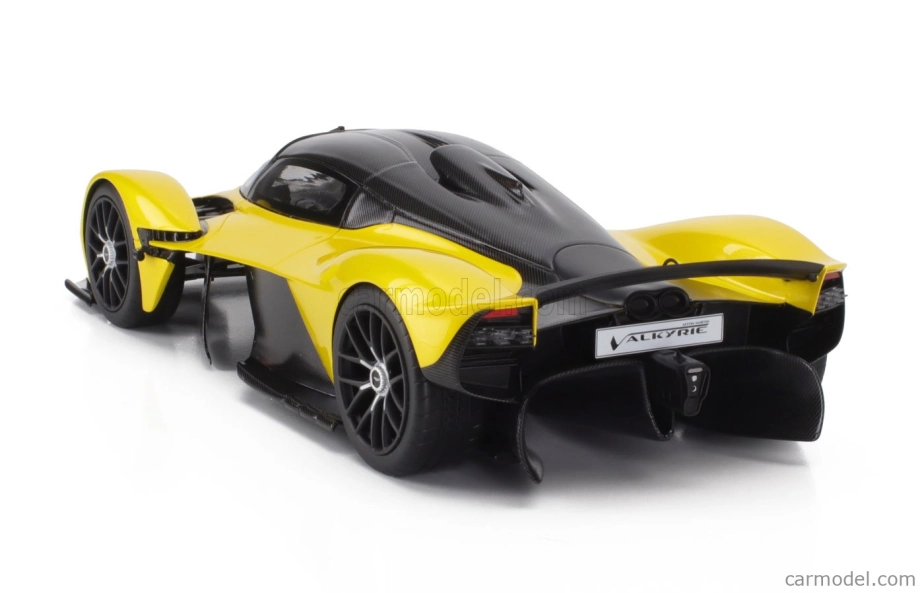 Truescale Aston martin Valkyrie 2021 1:18 Žlutá