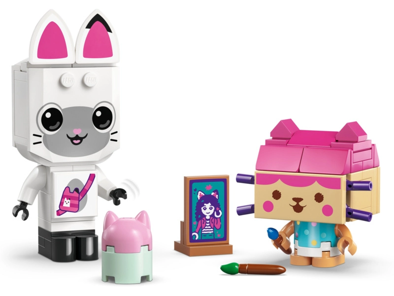 LEGO Gábinin čarovný domček - Gábi a mačacie kamaráti z kociek